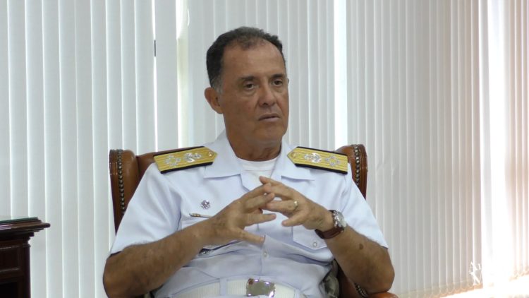 Agressão e Crime Ambiental no mar do Brasil por Almirante Ilques Barbosa Junior, Comandante da Marinha